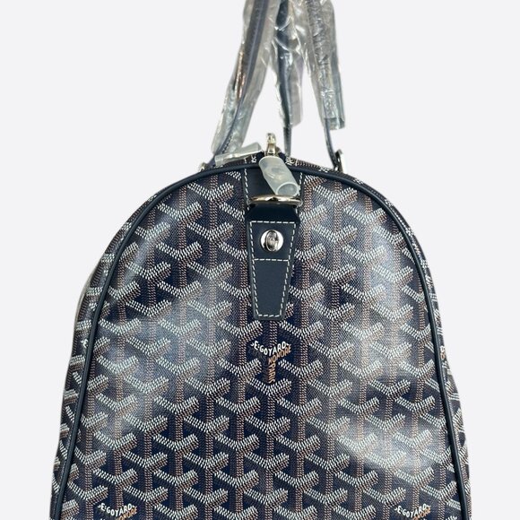 Goyard Navy Boston 50 Duffel Bag - Picture 2 of 6